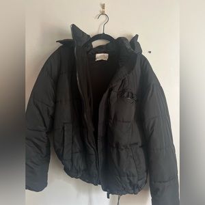 Urban Outfitters Black Puffer Jacket